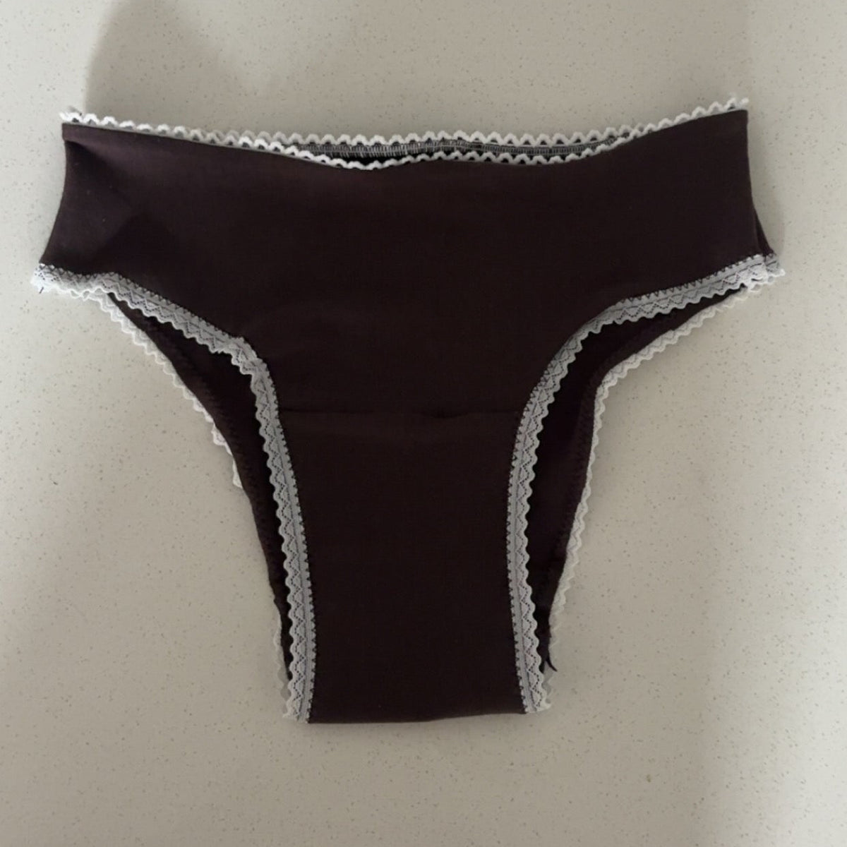 Brown Cotton Brief