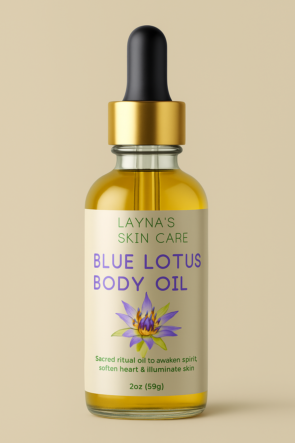 Blue lotus Body Oil