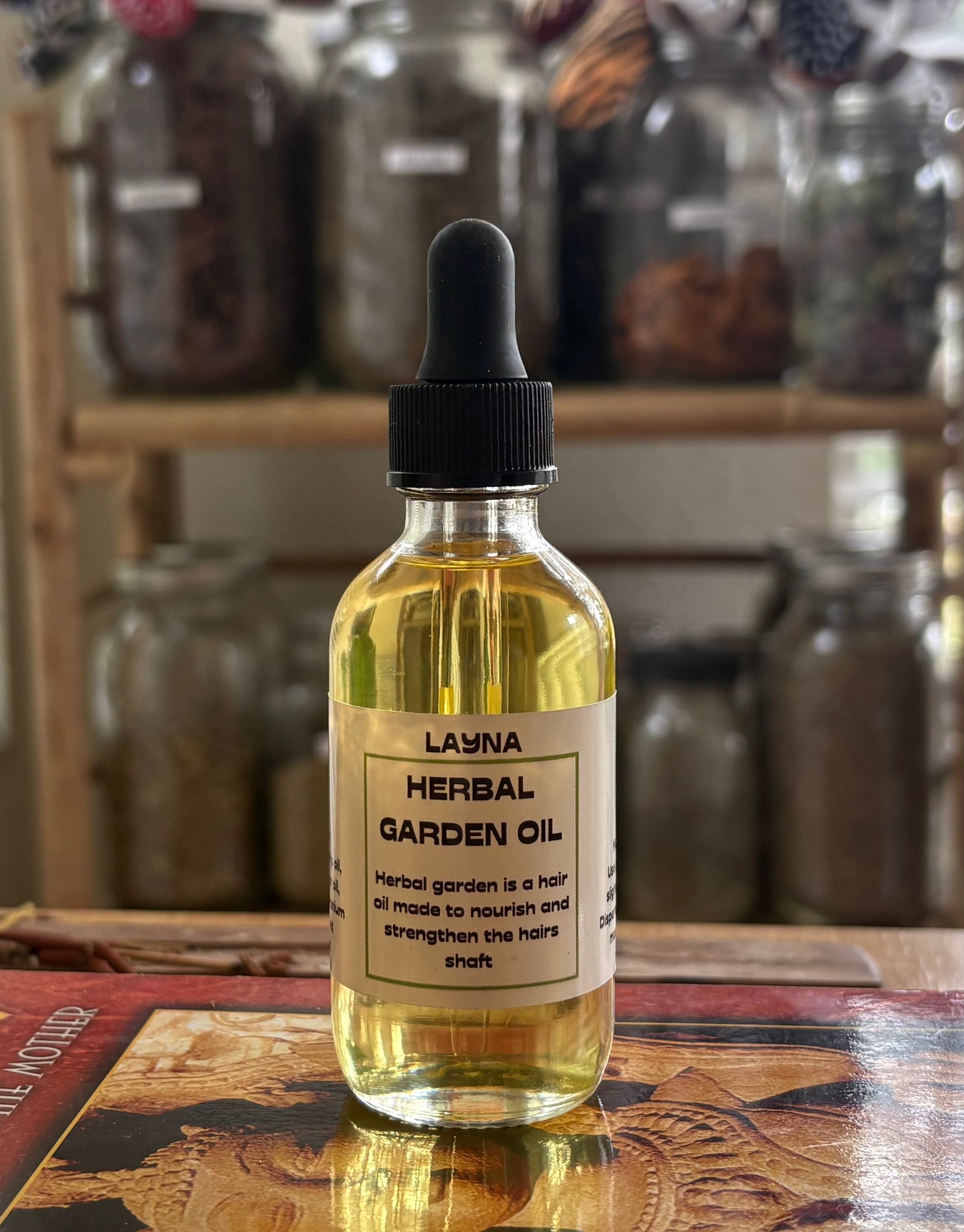 Herbal garden oil