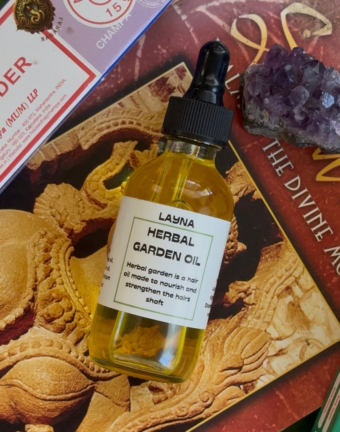 Herbal garden oil