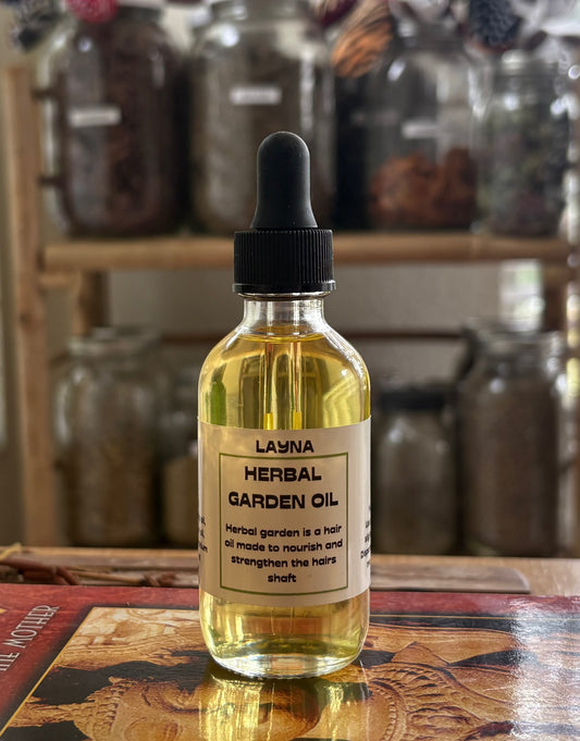 Herbal garden oil